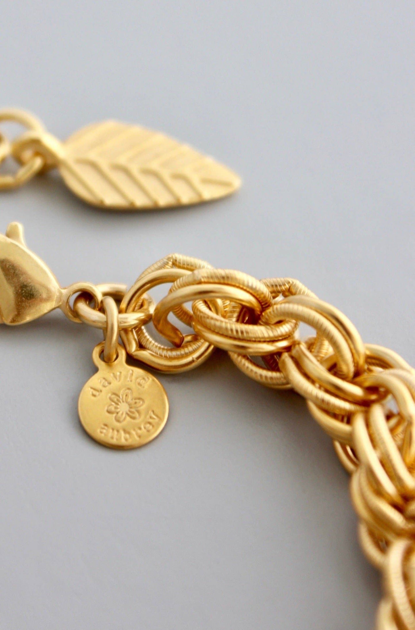David Aubrey • Rope Chain Bracelet • Gold
