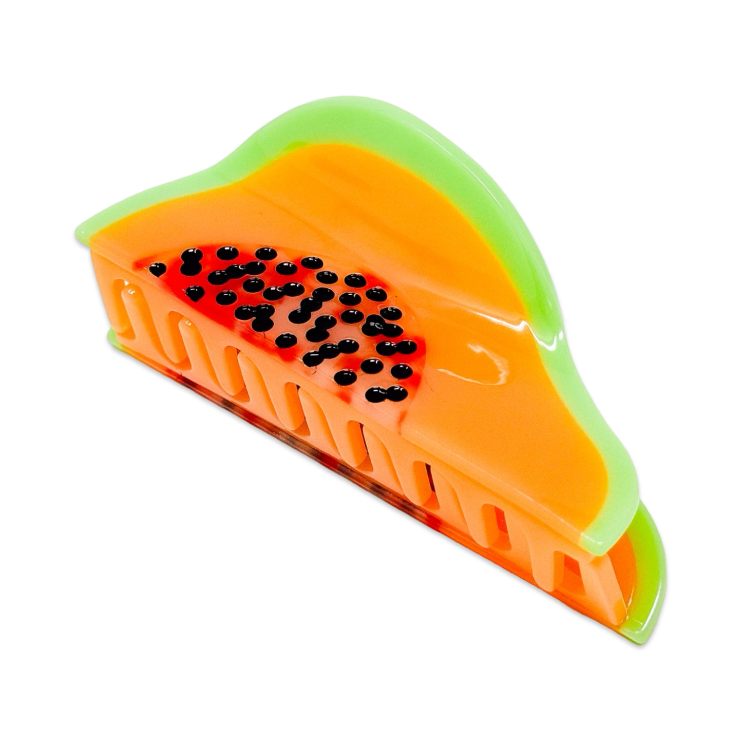 Jenny Lemons Large Papaya Hair Claw Clip