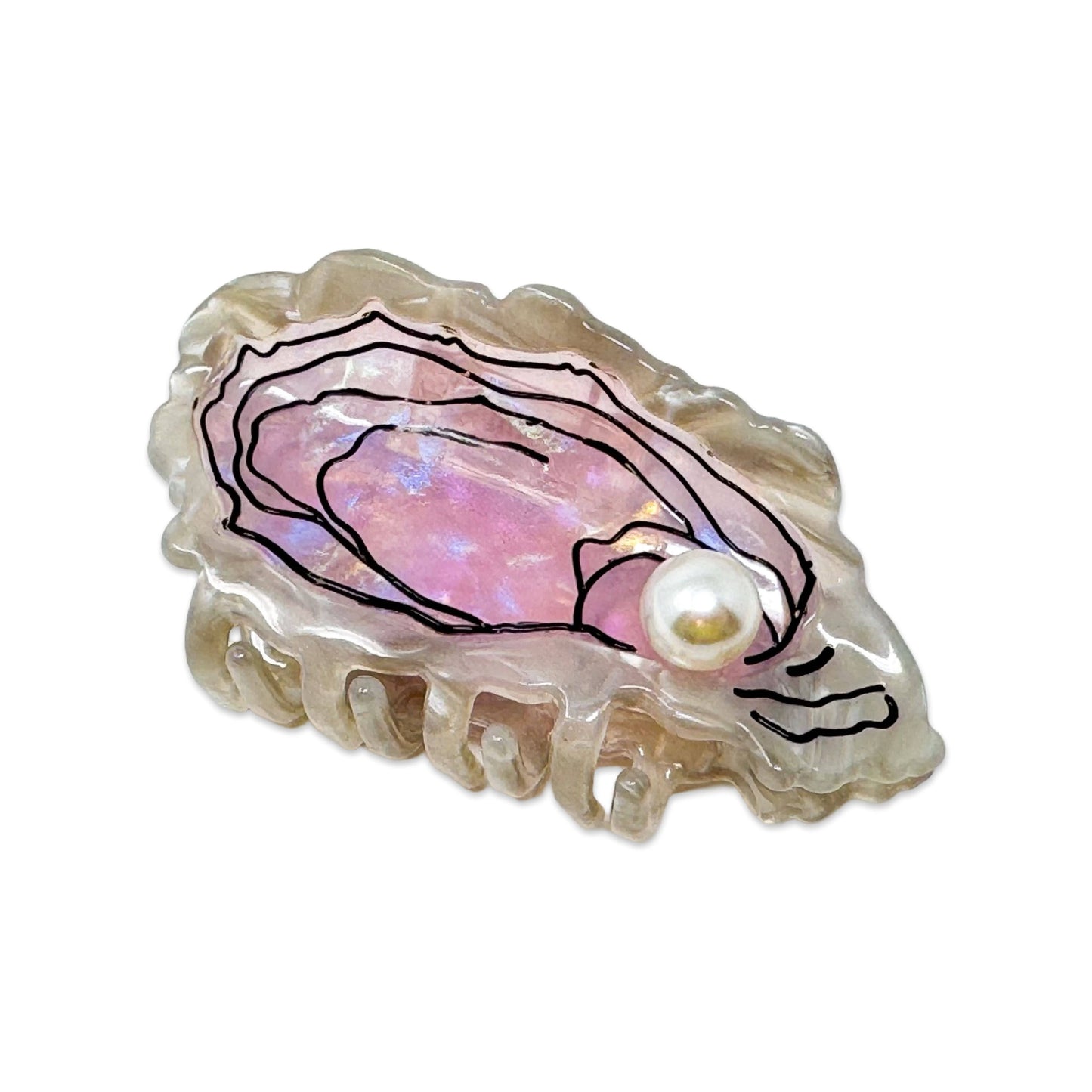 Jenny Lemons • Midi Oyster Hair Claw Clip