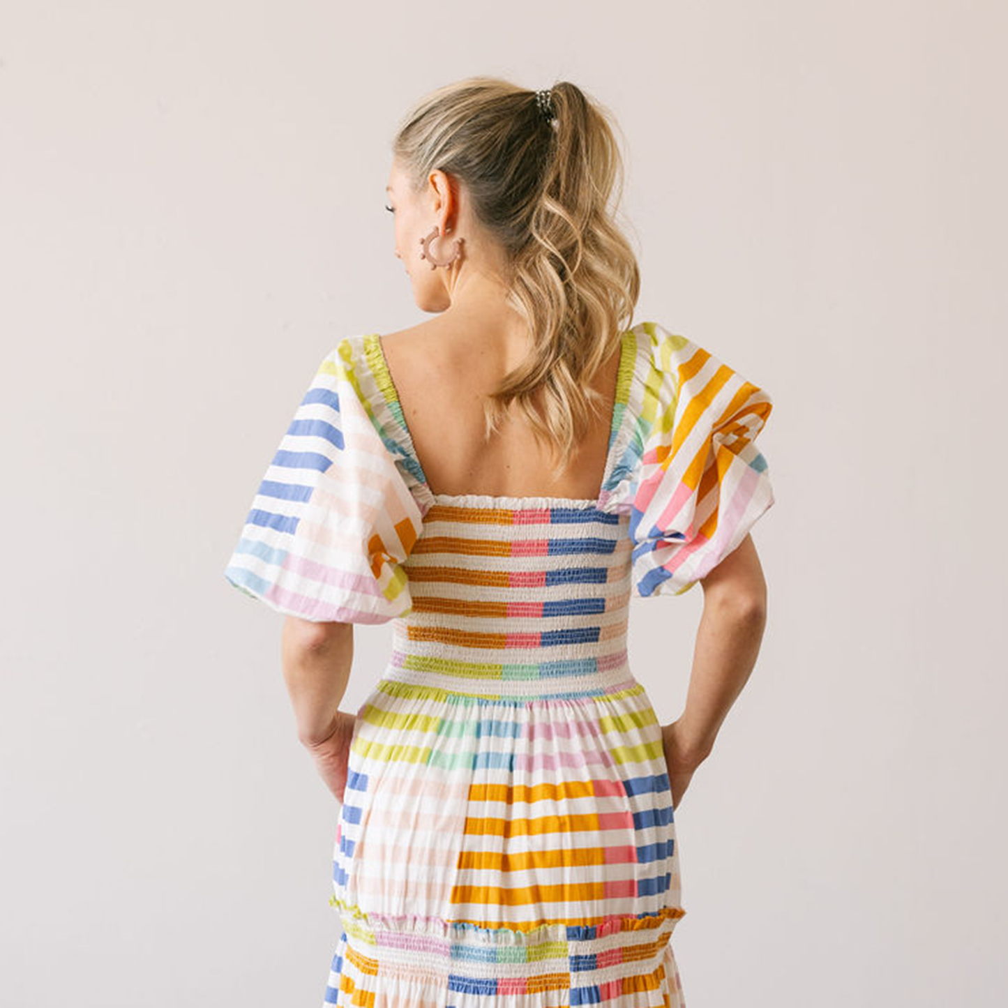 Sunshine Tienda • Stripe Tula Dress • Colorful