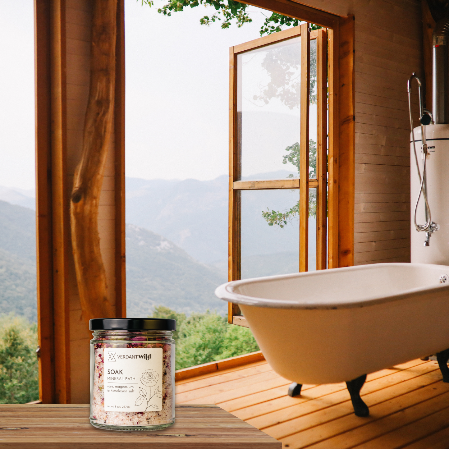 Verdant Wild Apothecary SOAK soothing mineral bath