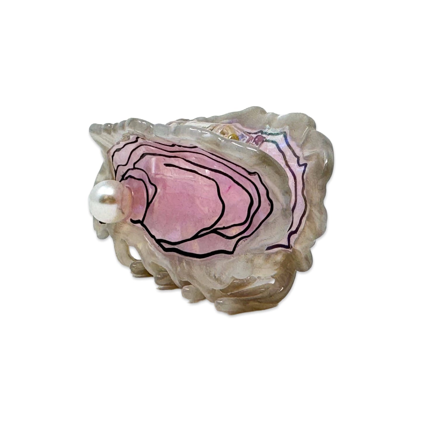 Jenny Lemons • Midi Oyster Hair Claw Clip