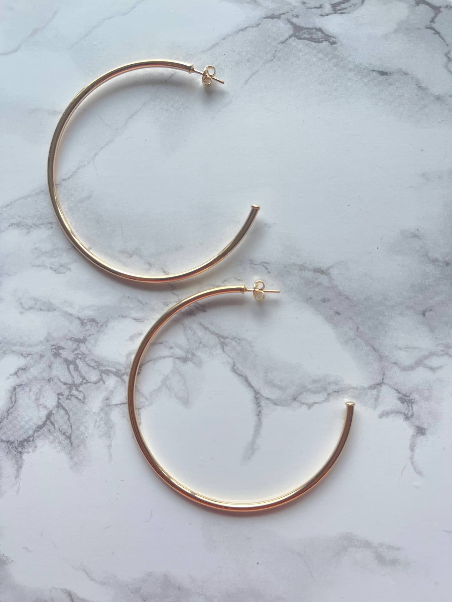 Giovana Big Hoop Earrings 14K Gold Fill