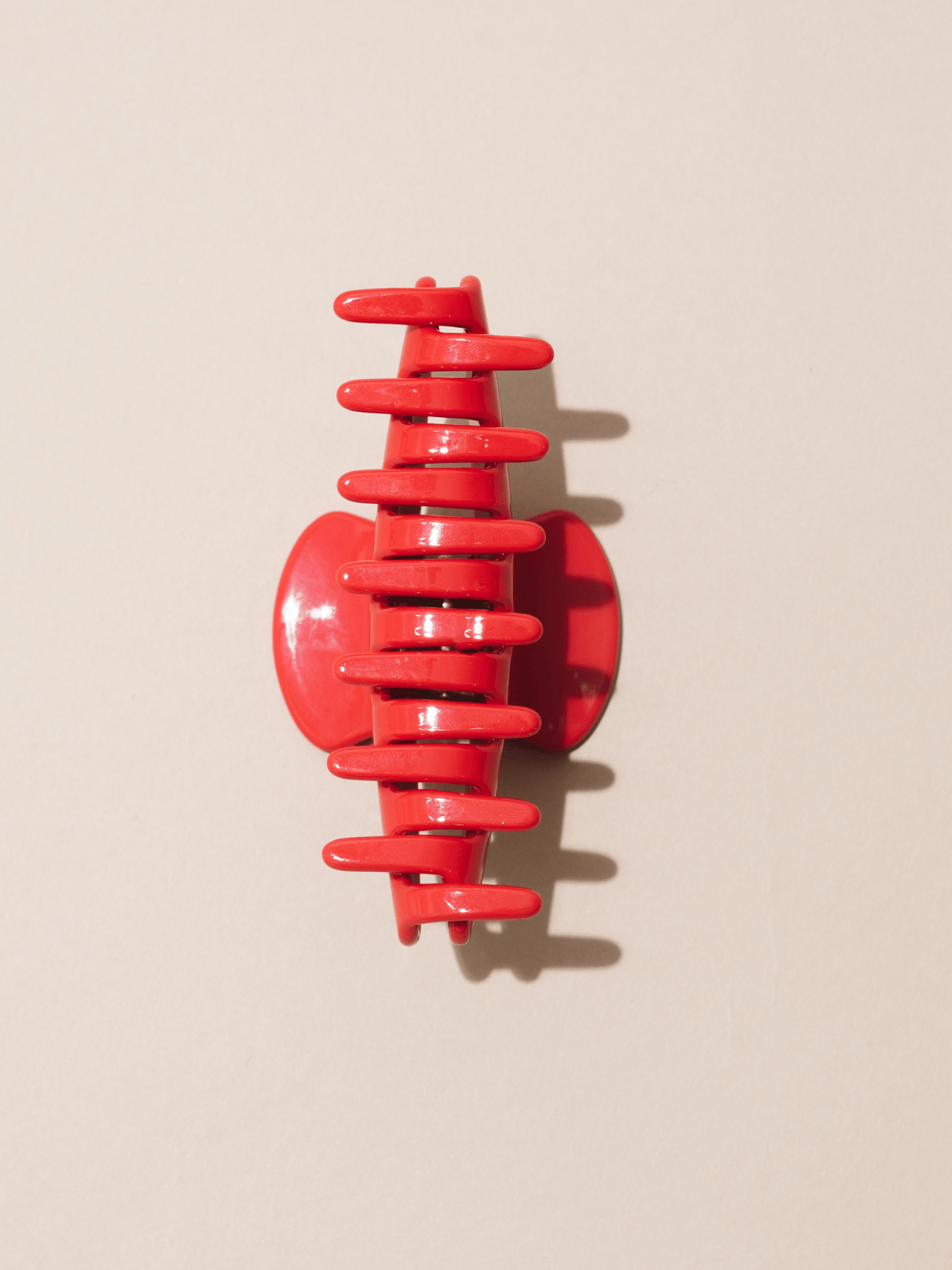 Nat + Noor • Medium Hair Claw Clip • Cherry Red