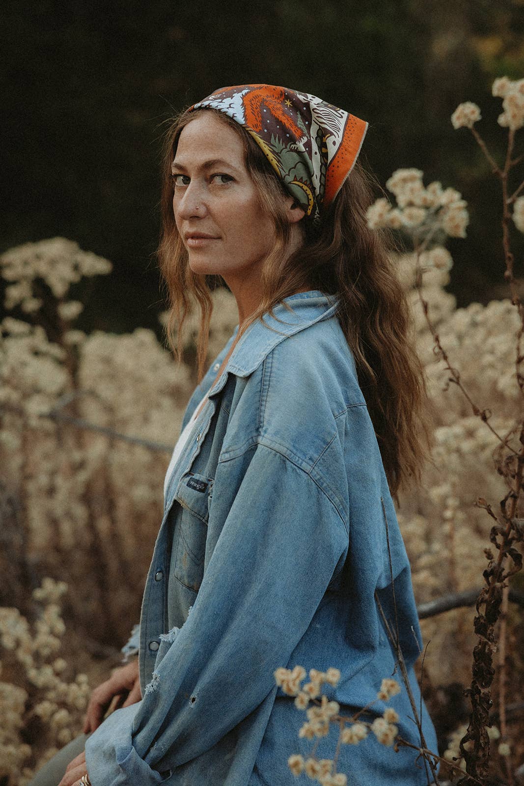 Organic Cotton Bandana • Creatures Of The Night