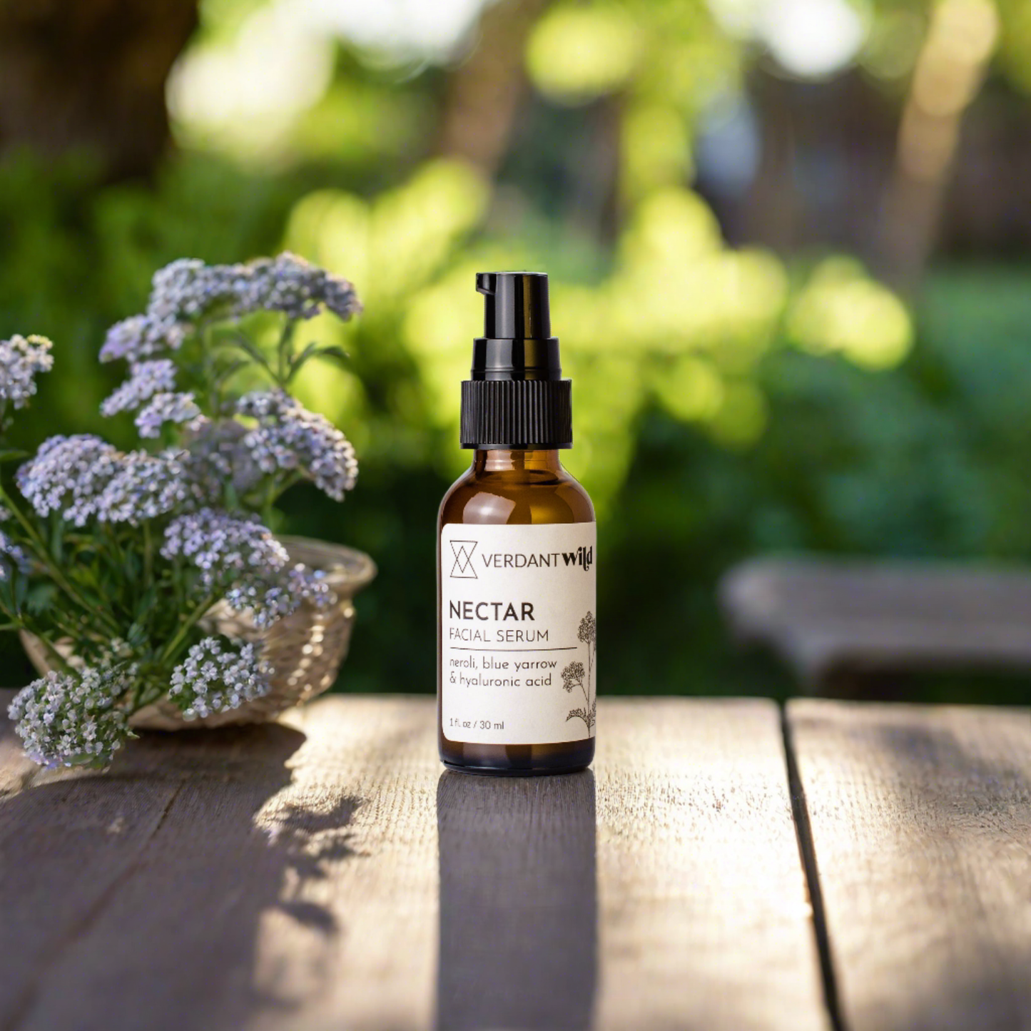 Verdant Wild Apothecary • NECTAR hyaluronic acid facial serum