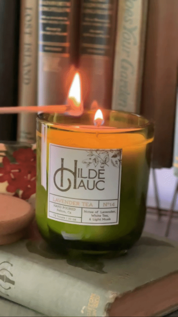 Hilde Hauc Candle • English Garden Scent