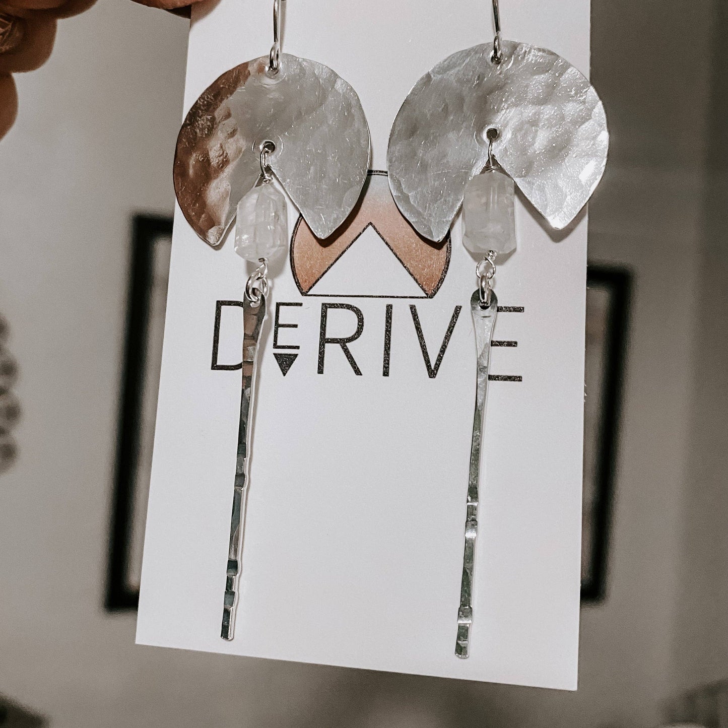 Free Spirit Moonstone Earrings • Sterling Silver