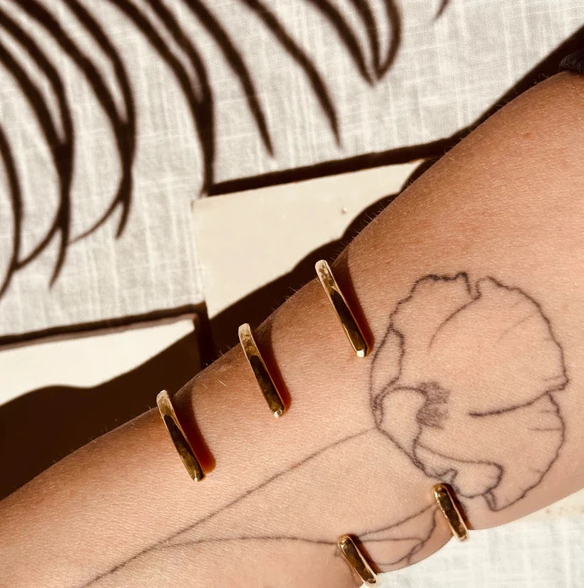 Desert Moon Design • Nevada Cuff Bracelet • Brass