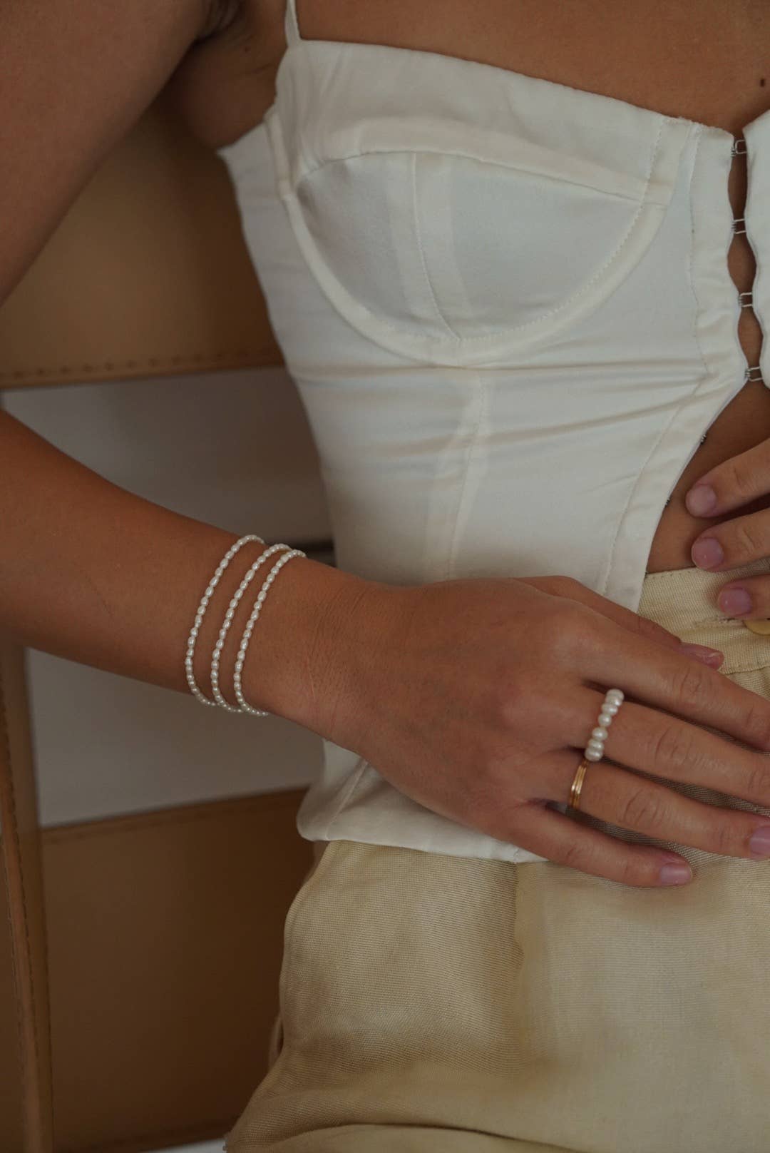 Lennon Tiny Pearl Bracelet