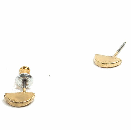 Tilly Doro • Half-moon Stud Earrings • Gold
