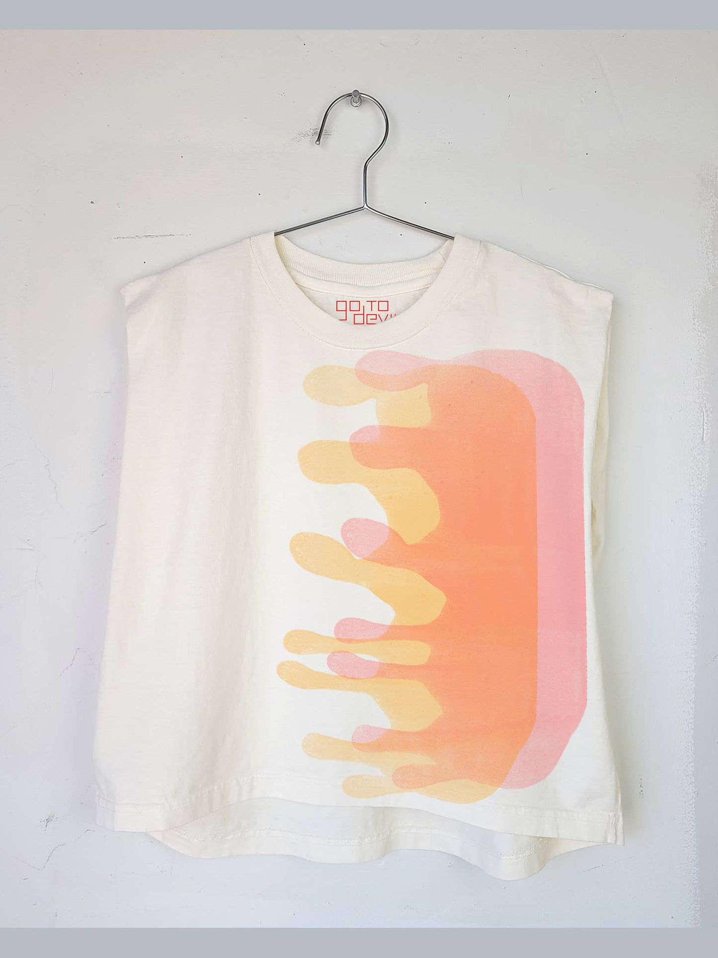 Heavyweight Muscle Tee • Blob • Off White