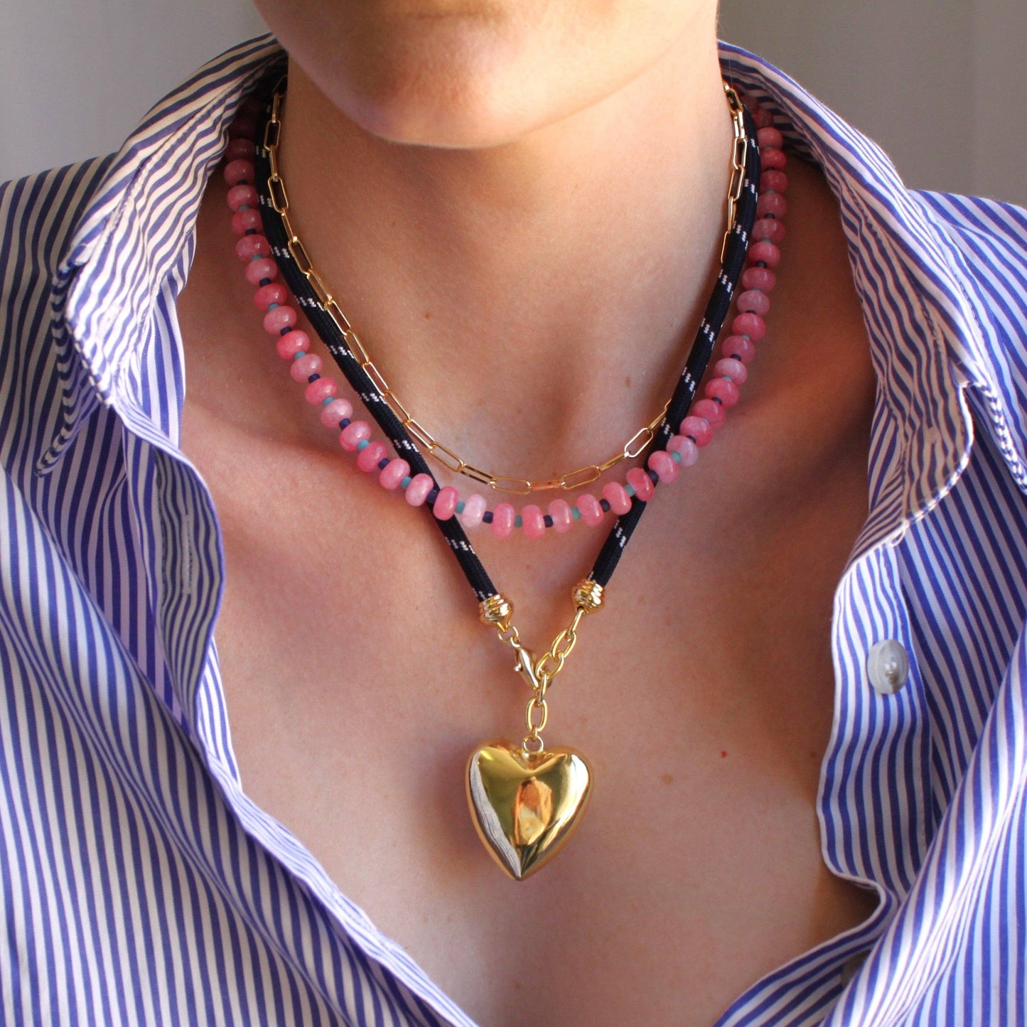 The Silver Wren • Reef Candy Bead Necklace