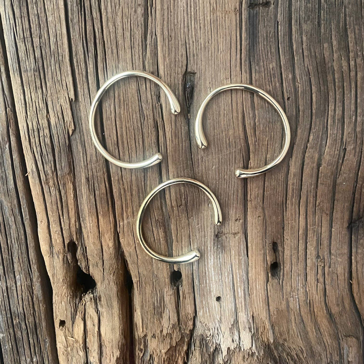 Dainty Brass Cuff Bracelet