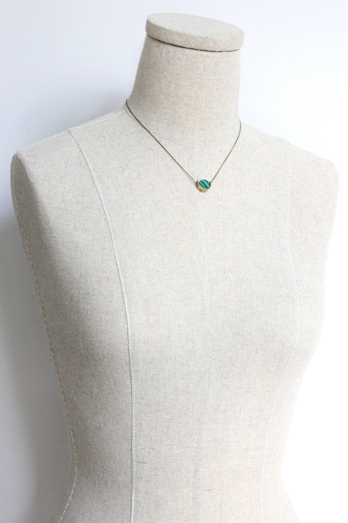 Mini Malachite Necklace