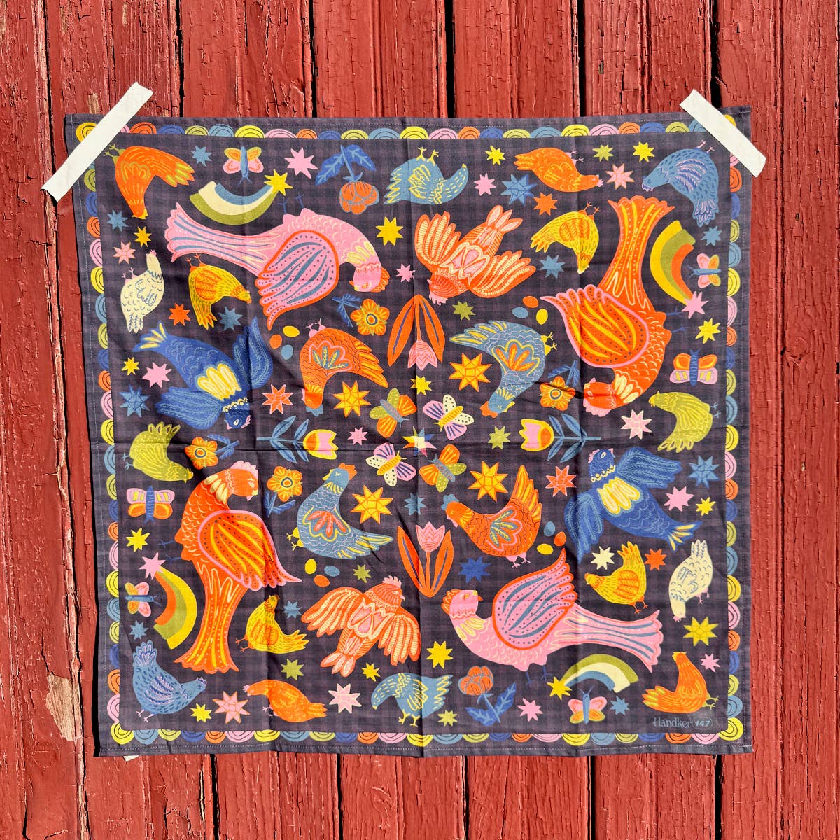 Cotton Bandana • No. 147 Matilda • Colorful