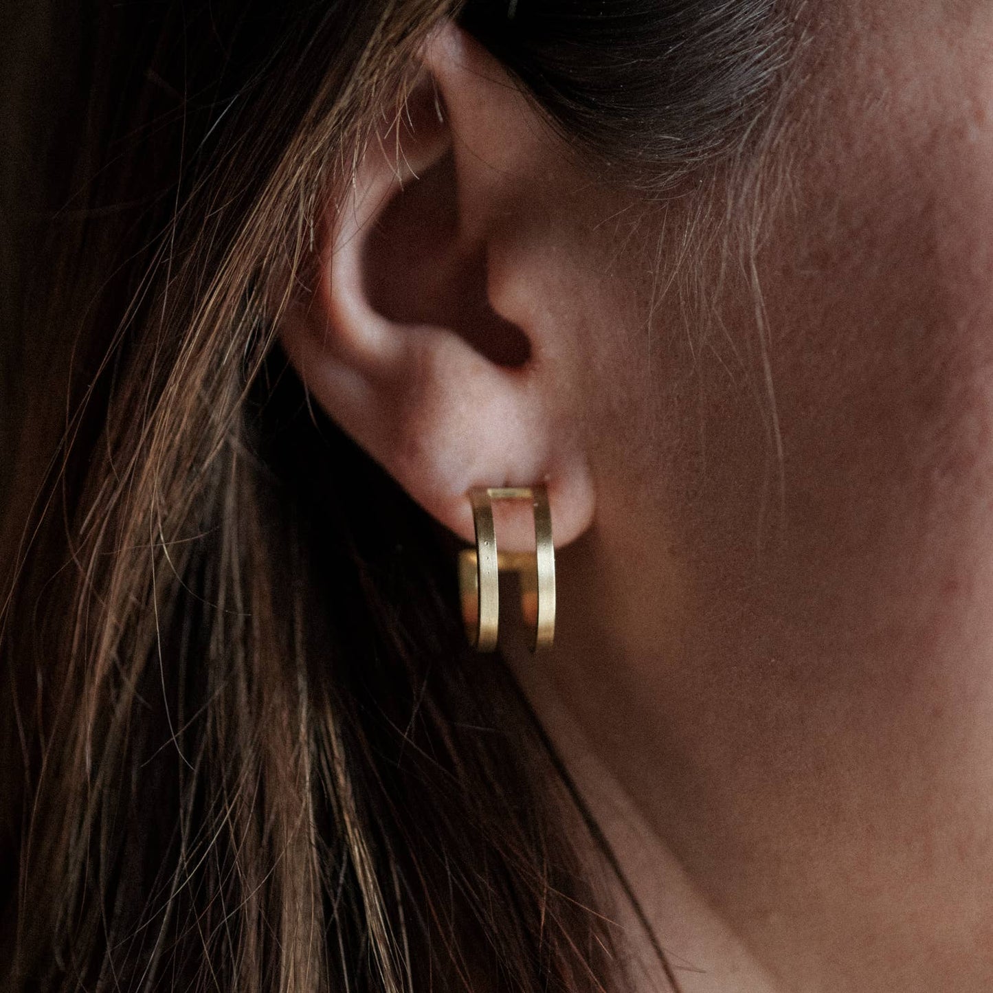 Common Form • Double Hoops • Brass