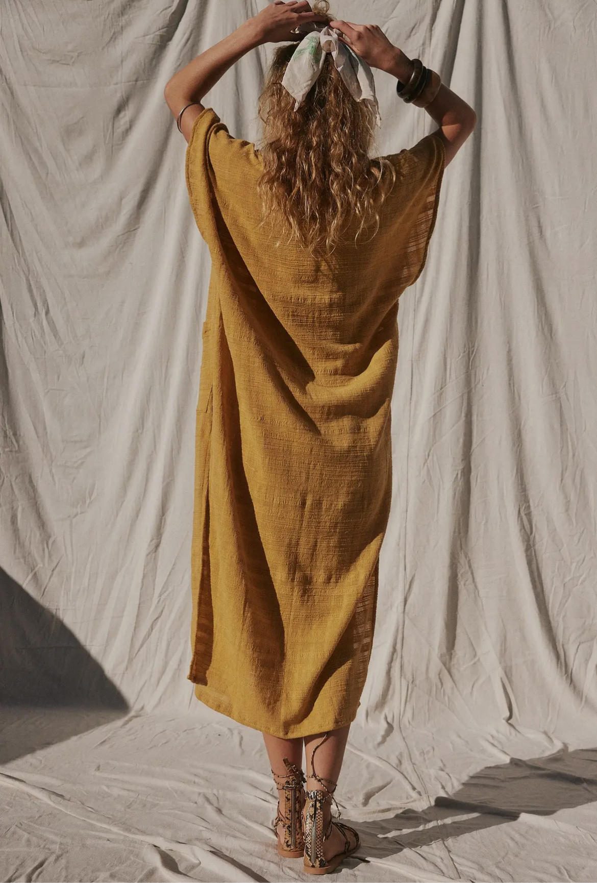 Jen’s Pirate Booty • Hermes Kaftan • White