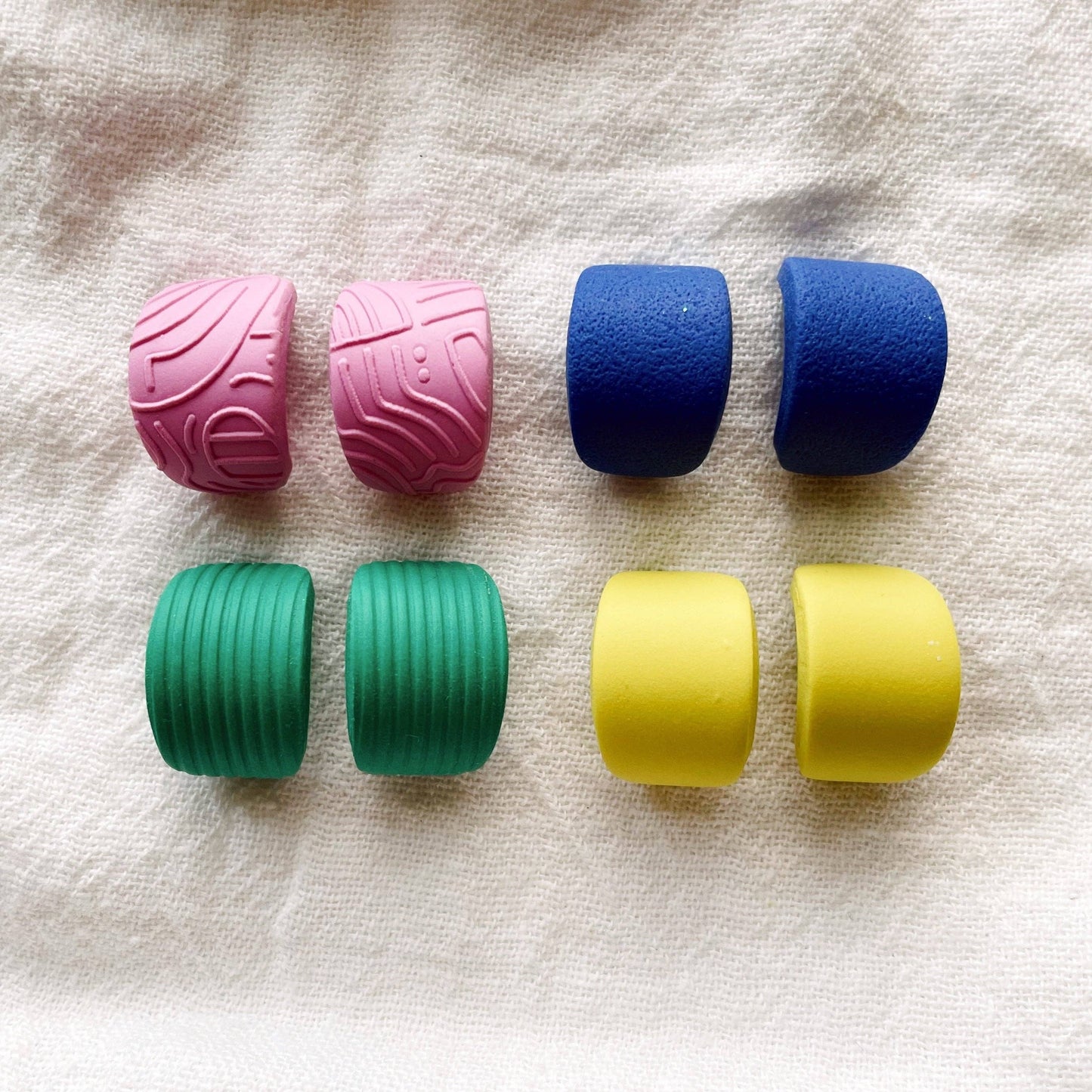 Meadow & Mae • Huggies Statement Earrings • Meadowlark