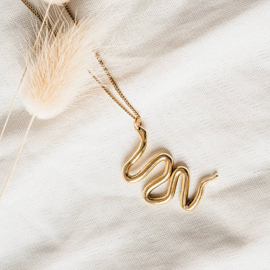 Tilly Doro • Serpent Necklace • Gold