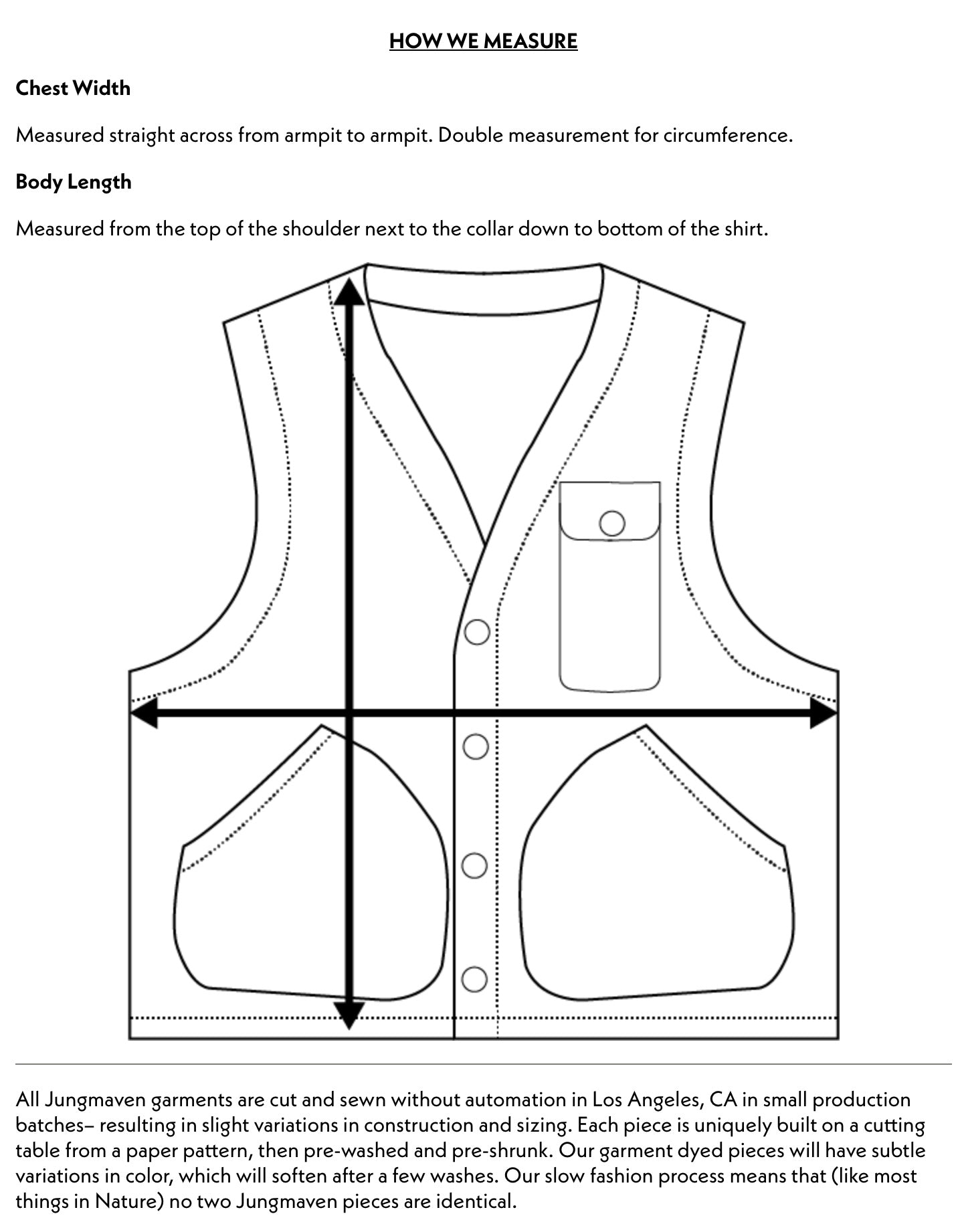 Jungmaven • Falcon Vest • Light Wash Denim