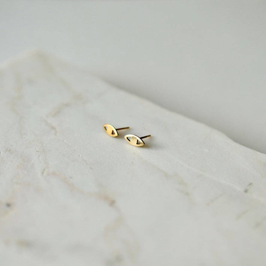 Tilly Doro • Eye Stud Earrings • Gold
