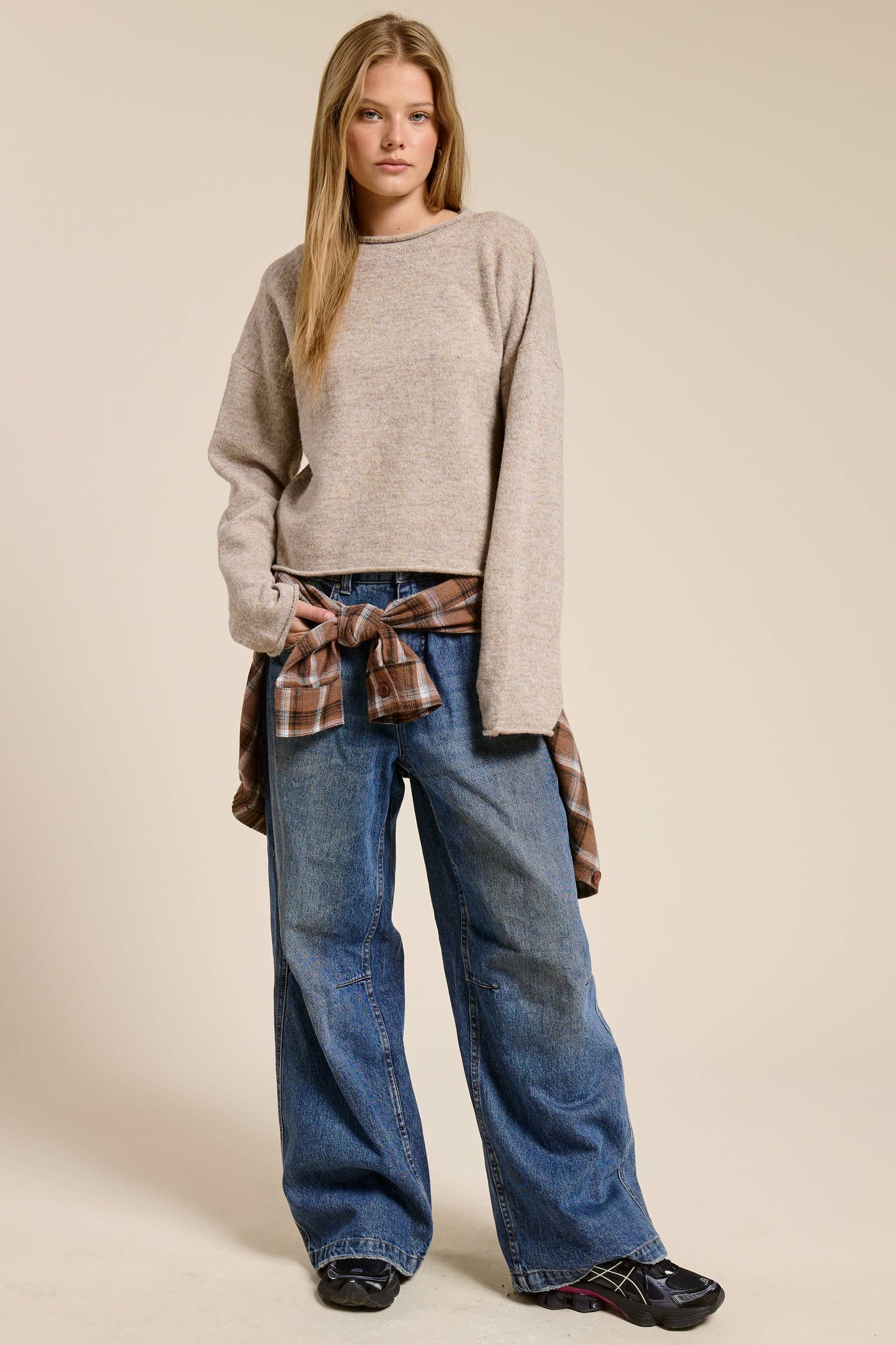 Essential Pullover Sweater • Cappuccino