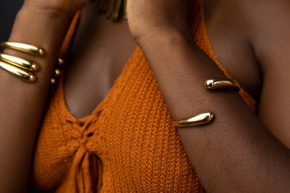 Twist It Up Cuff Bracelet • Brass