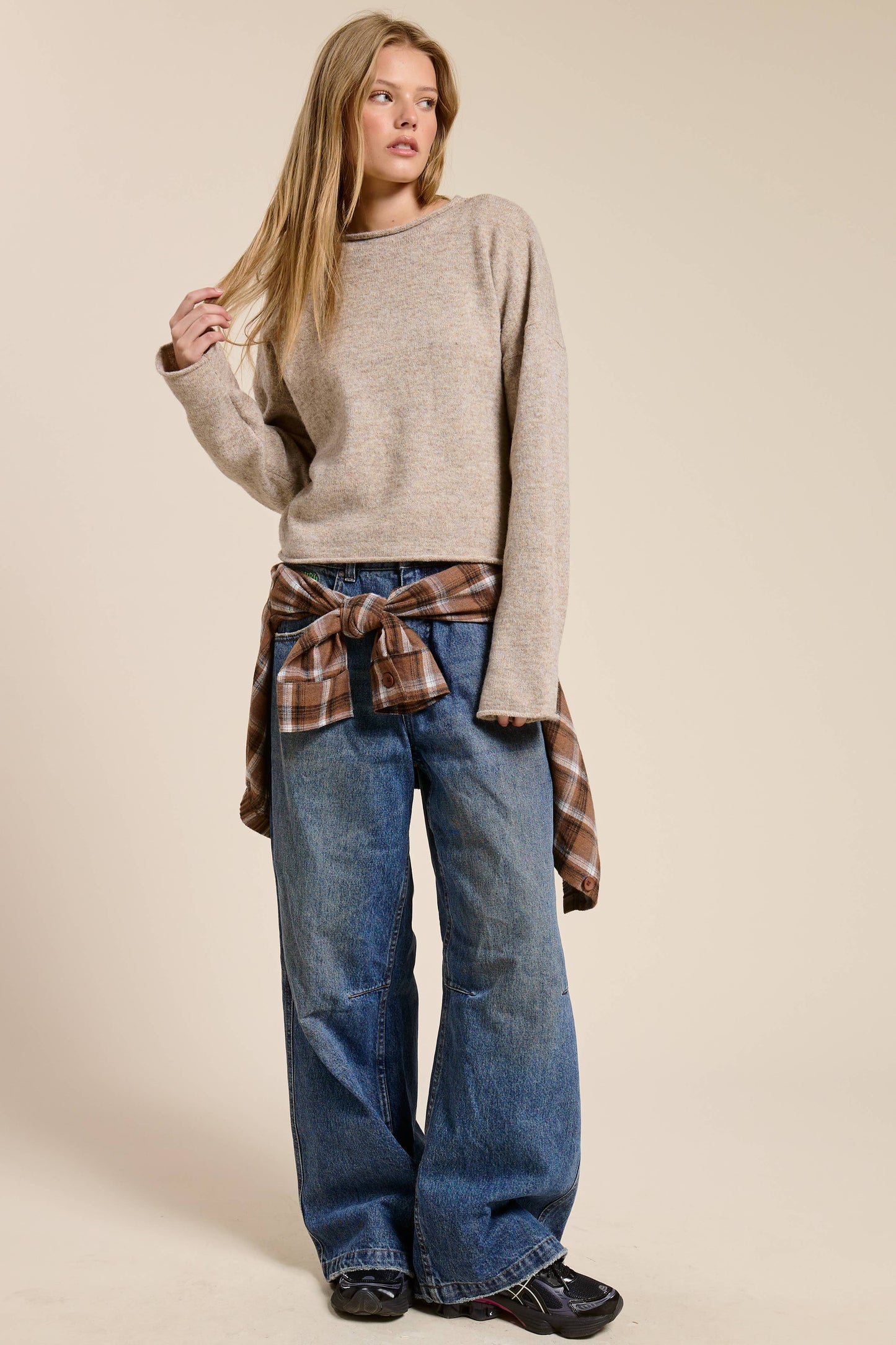 Essential Pullover Sweater • Cappuccino