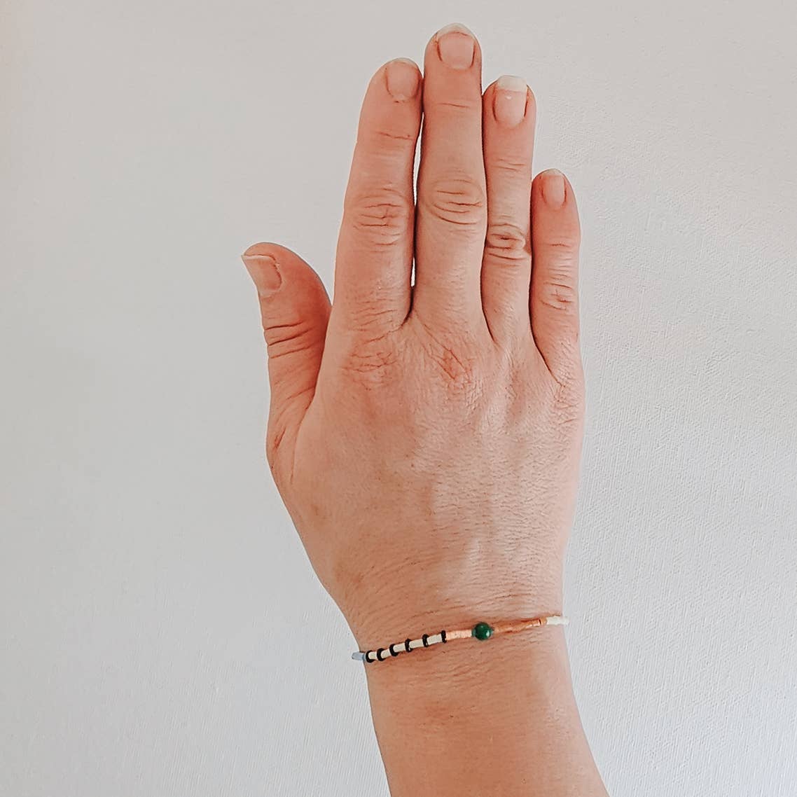 Adjustable Beaded Bracelet No. 149 • Multi-Color