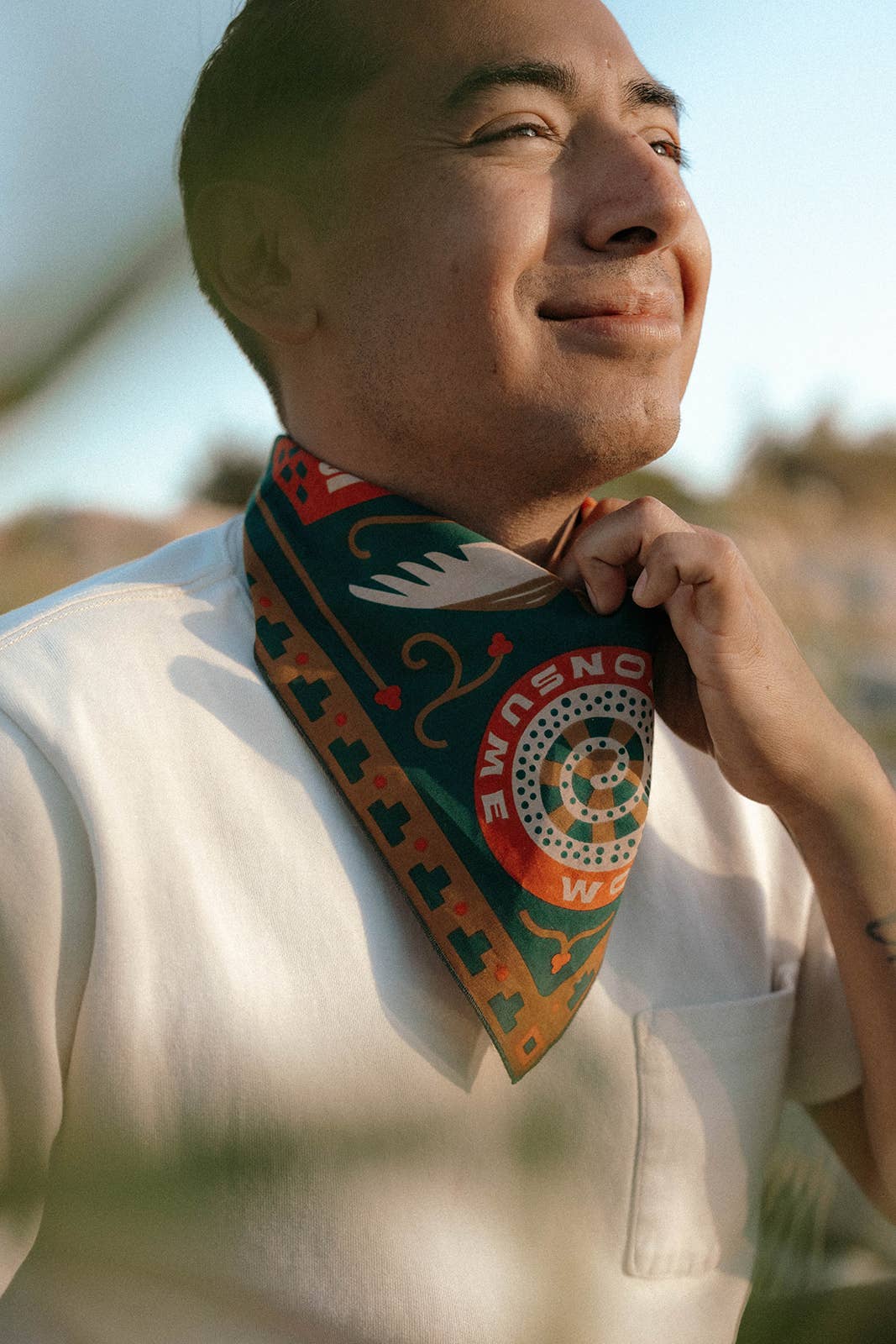 Cotton Bandana • Greenbelt • Forest Green