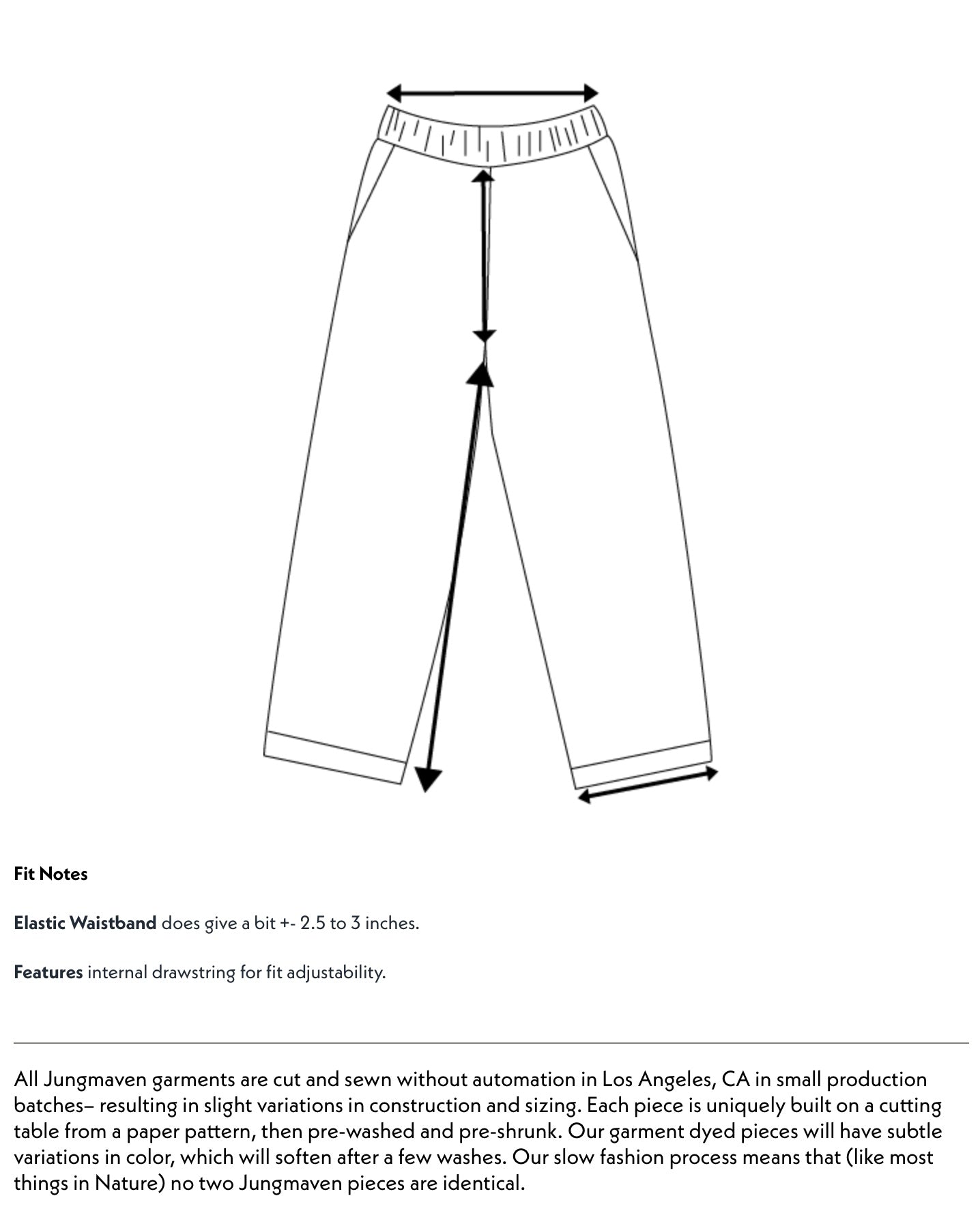 Jungmaven • Cambria Wide Leg Hemp Pant • Oat Milk