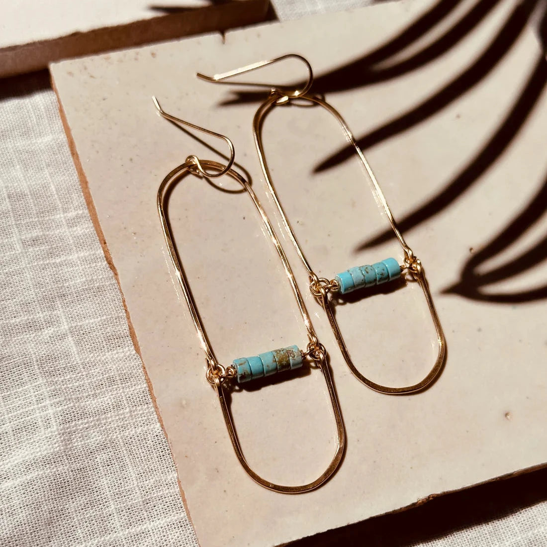 Desert Moon Design • Deedra Dangles Earrings • 14K Gold Fill or Sterling Silver