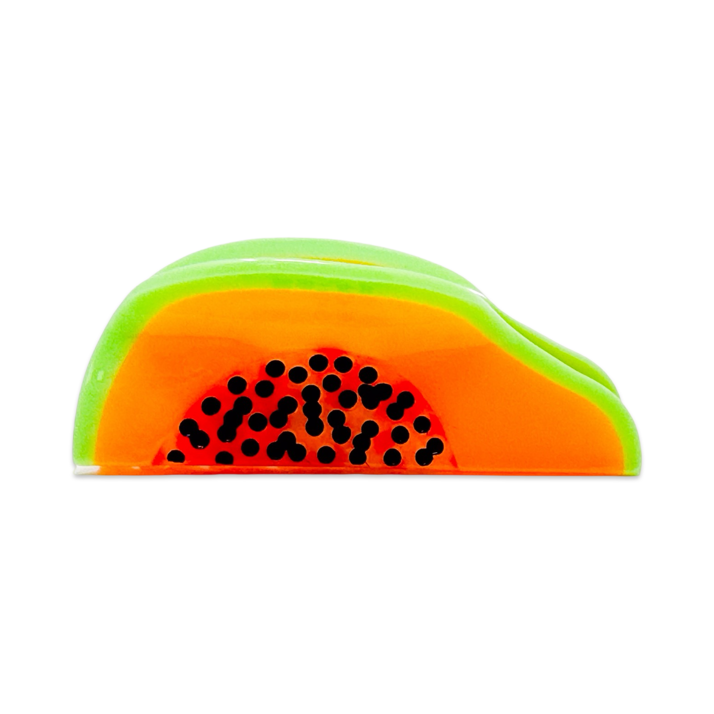 Jenny Lemons Large Papaya Hair Claw Clip
