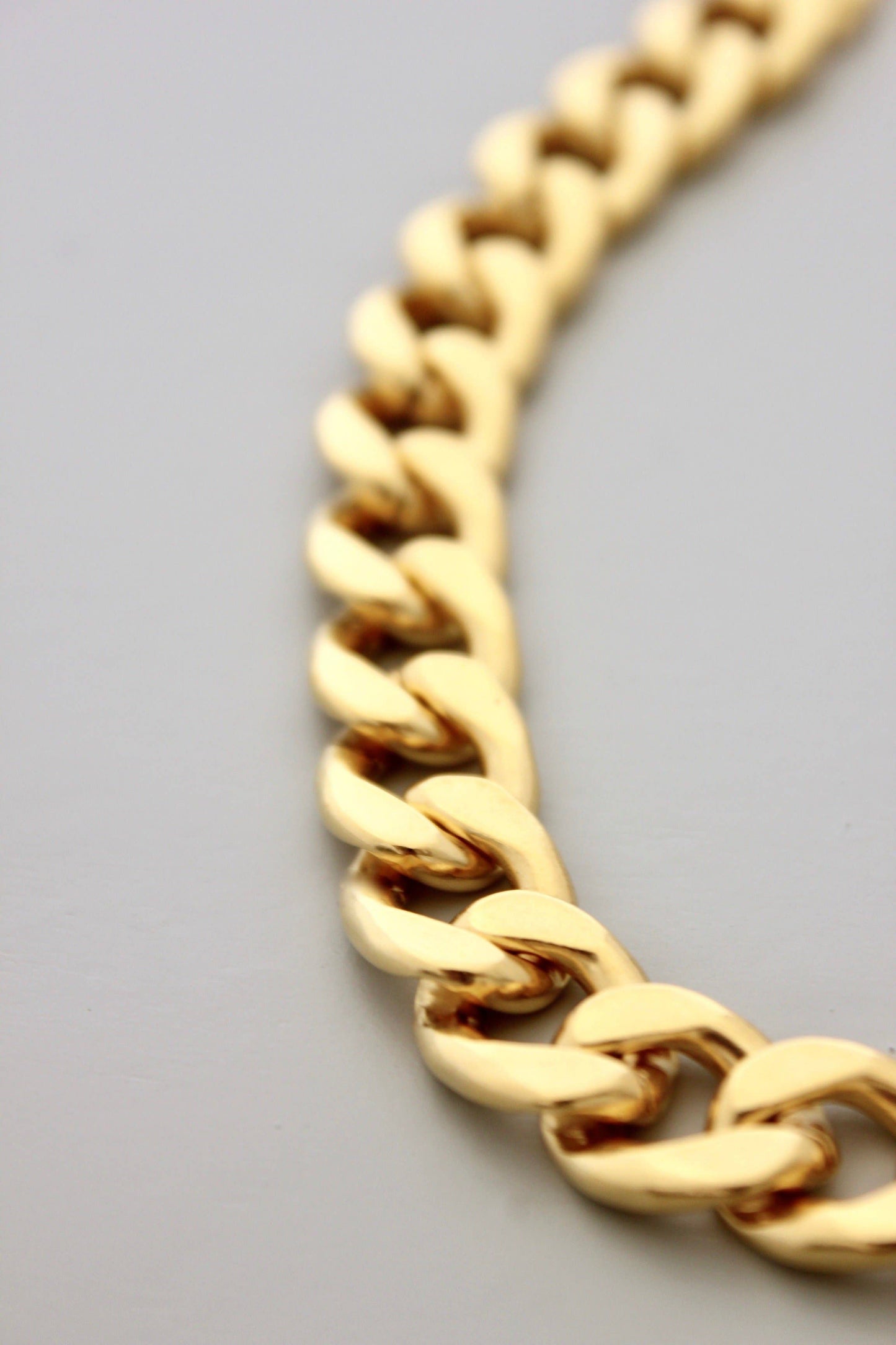 David Aubrey • Heavy Chain Necklace • Gold