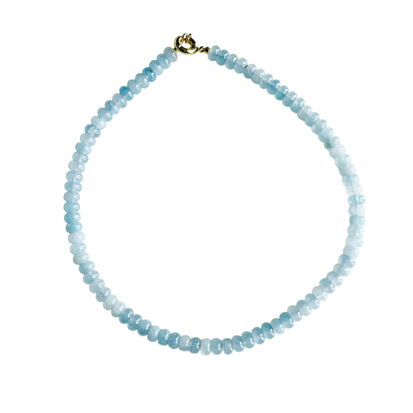 Gemstone Beaded Candy Necklaces • Blue Sky
