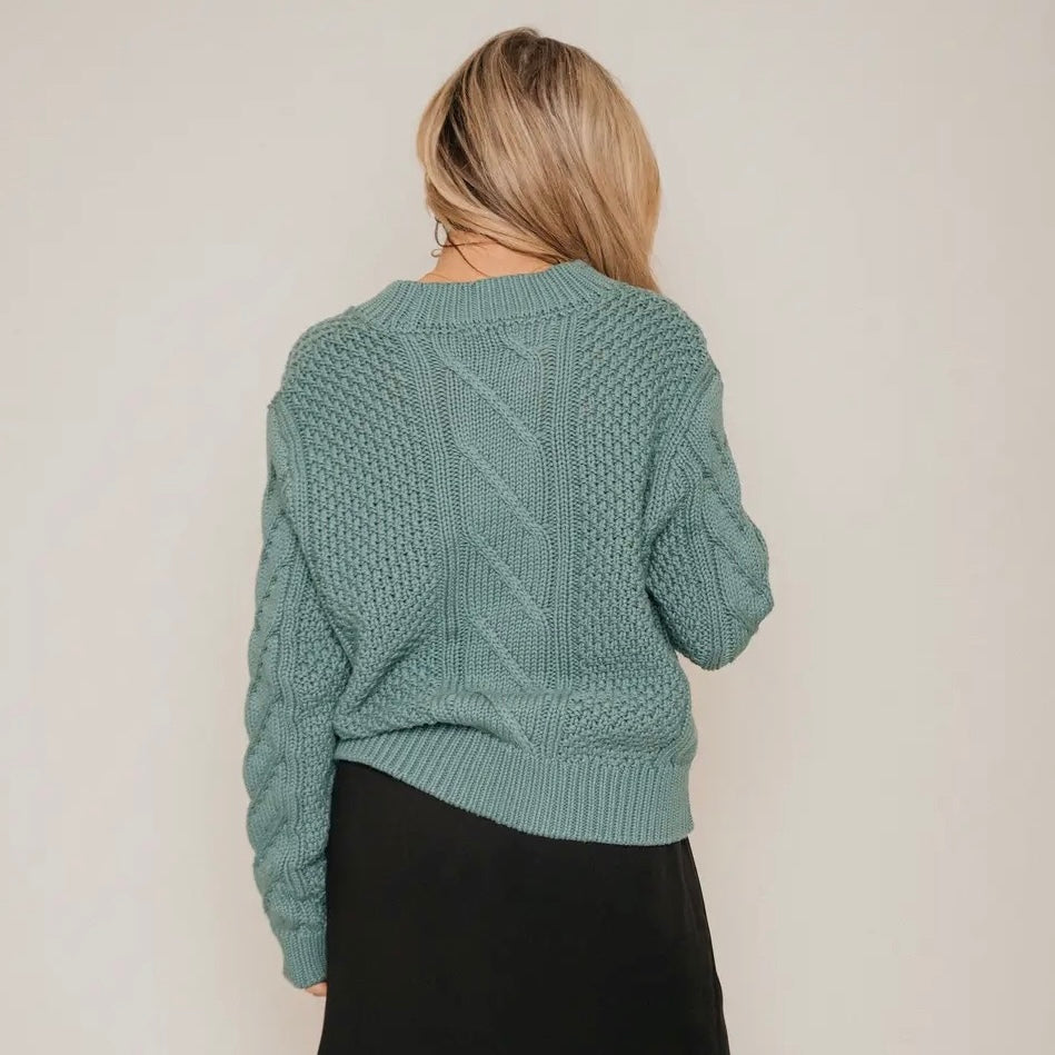 Jackson Rowe • Neptune Sweater • Teal
