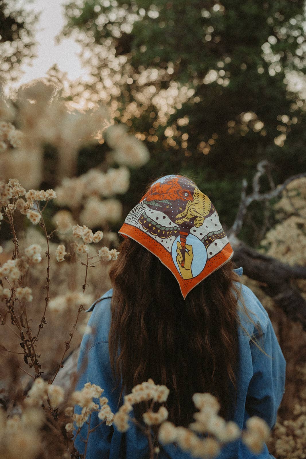 Organic Cotton Bandana • Creatures Of The Night
