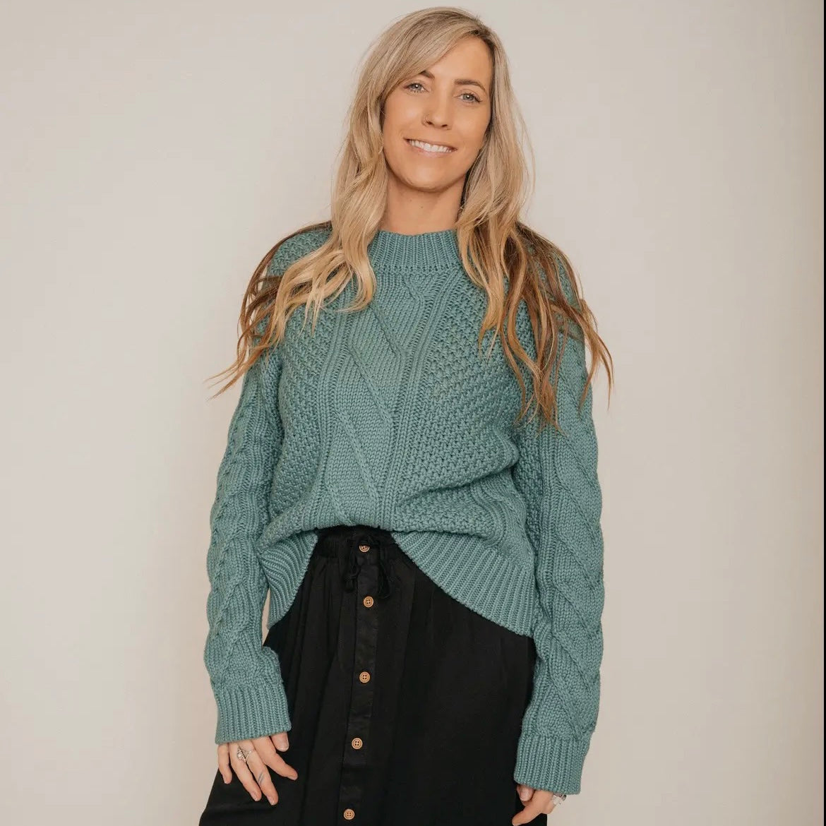 Jackson Rowe • Neptune Sweater • Teal
