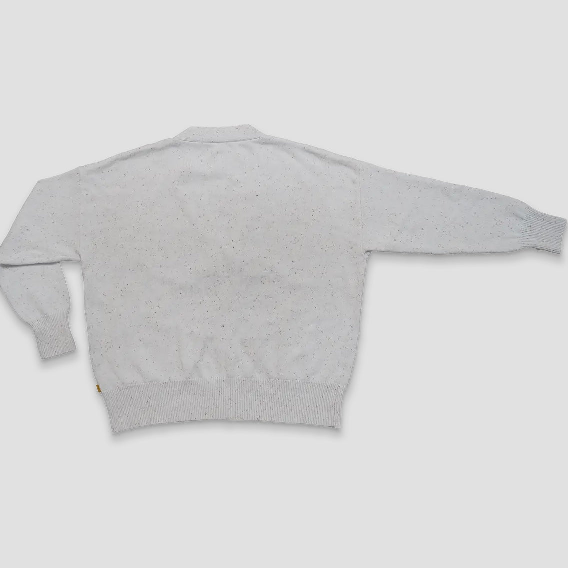 Goumi • Organic Knit Cardigan • Speckled Ivory