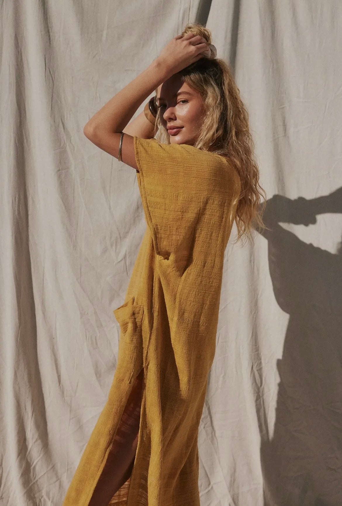 Jen’s Pirate Booty • Hermes Kaftan • White