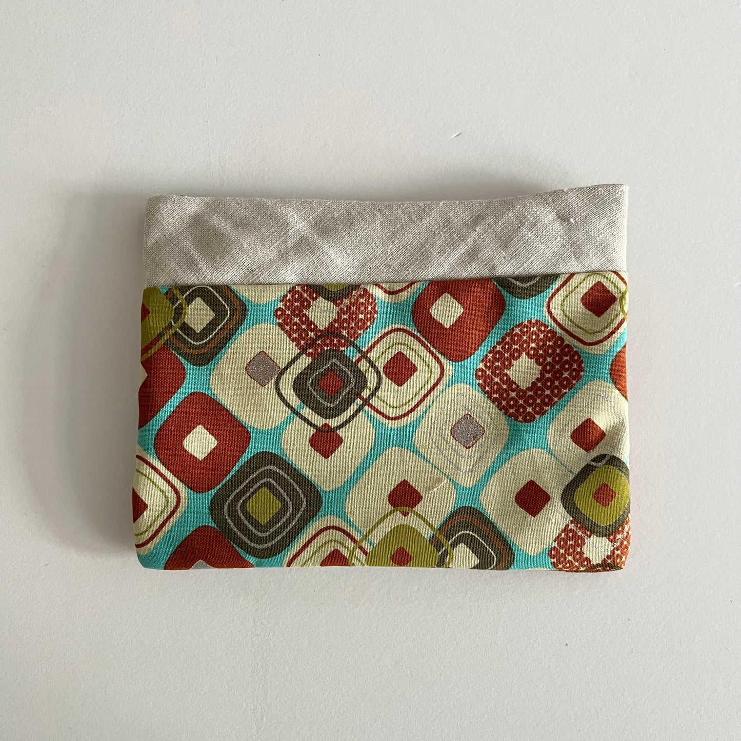 Terra • Handmade Patchwork Pouch • Sand Dunes