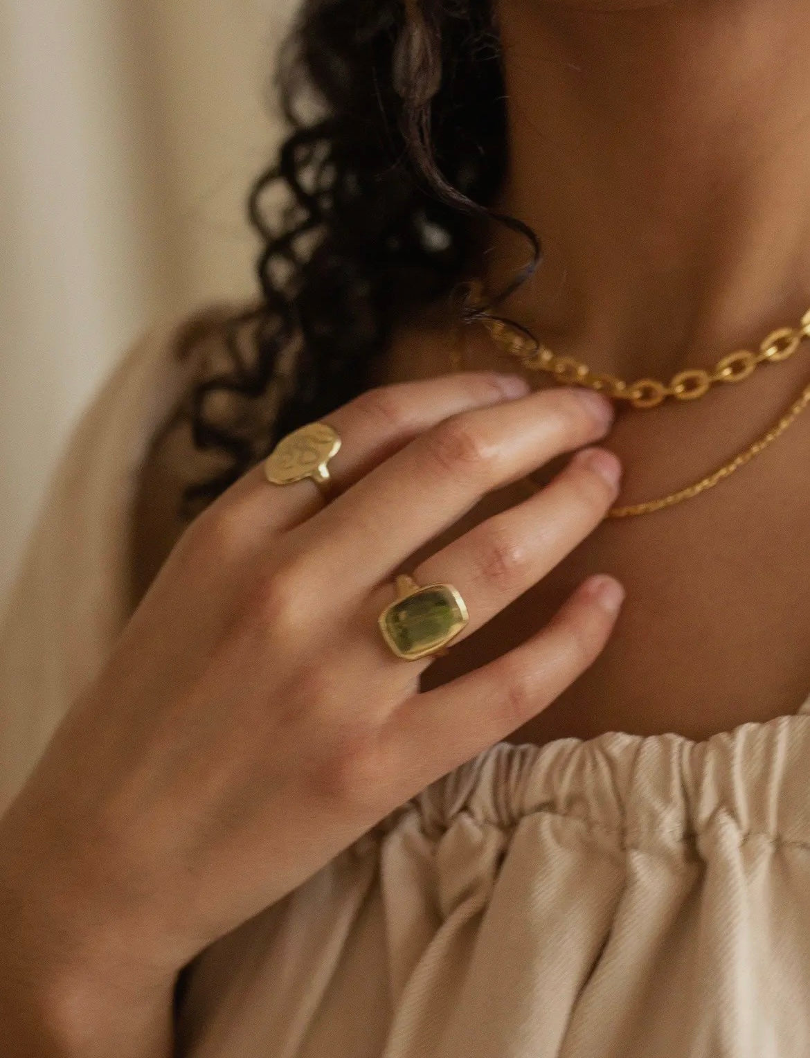 Dea Dia • Ingot Ring • Brass