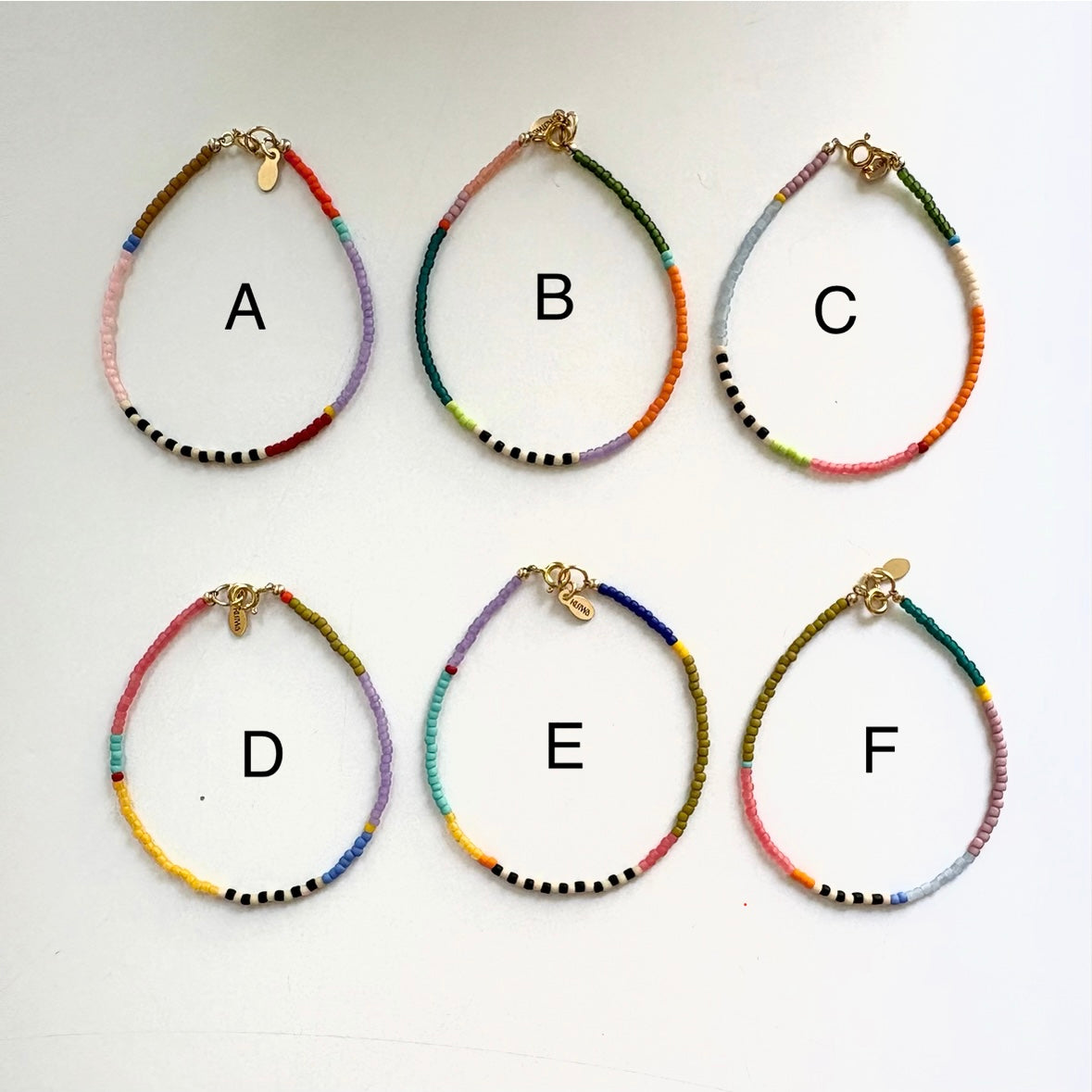 Seed Bead Bracelet • Multicolored