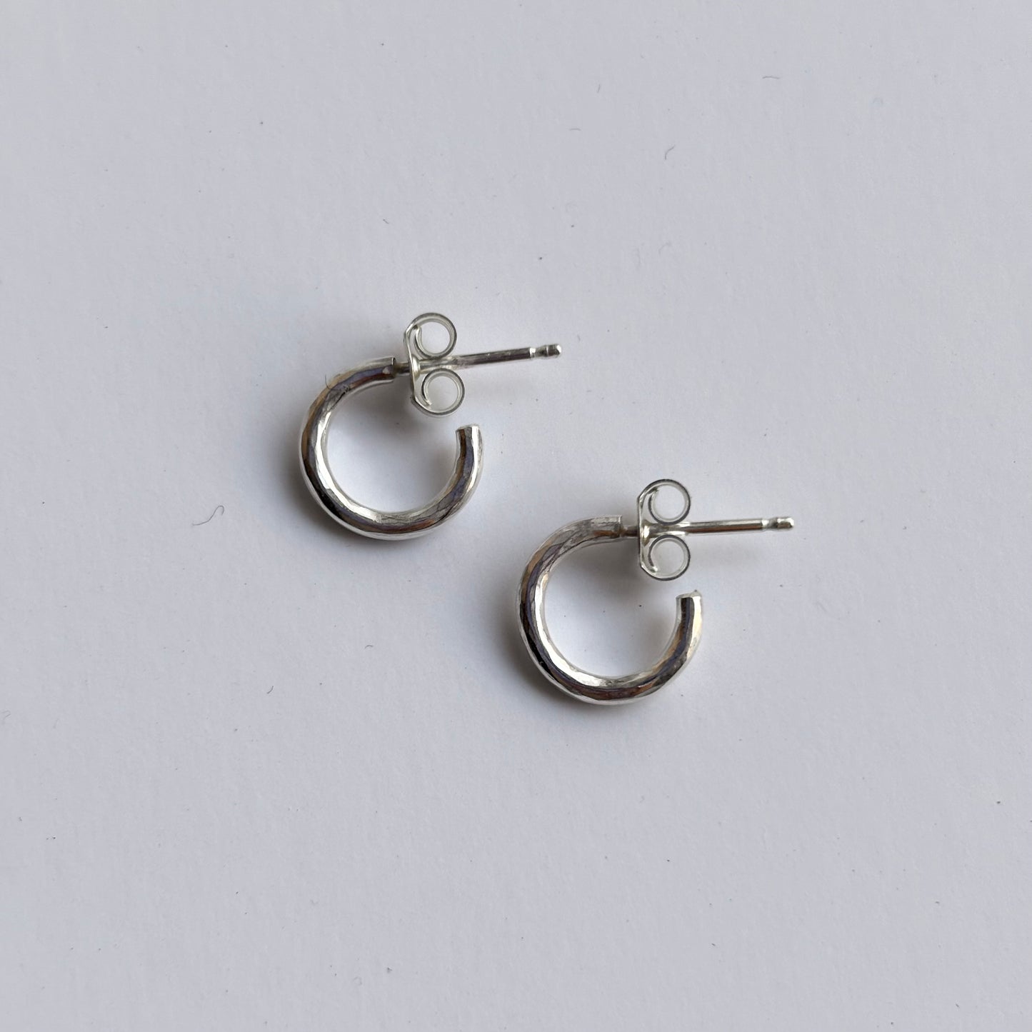 Monaco Hoops • Sterling Silver • Huggie