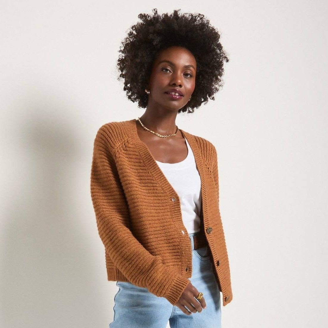 Meadow Cardigan • Sea Grass – Wallflower Santa Cruz