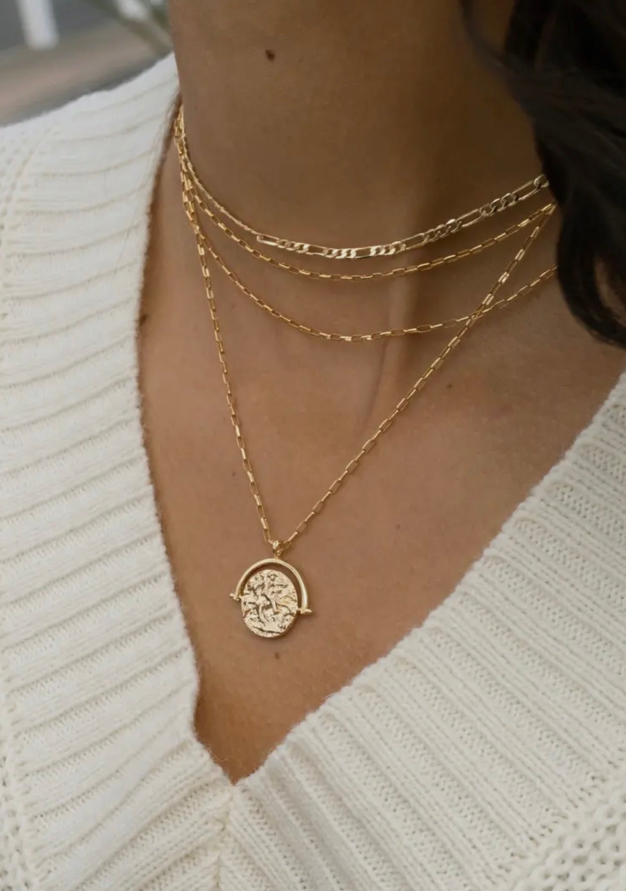 Baby Link Chain Necklace • 14K Gold Fill