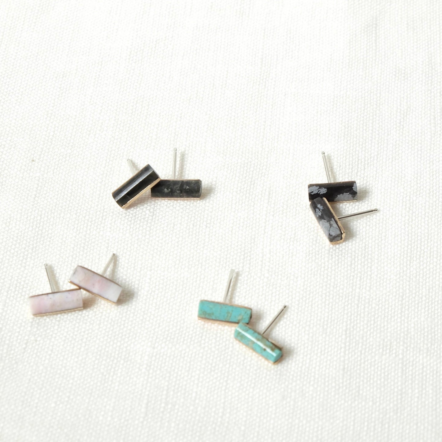 Sarah Safavi Senita Studs Earrings Sterling Silver