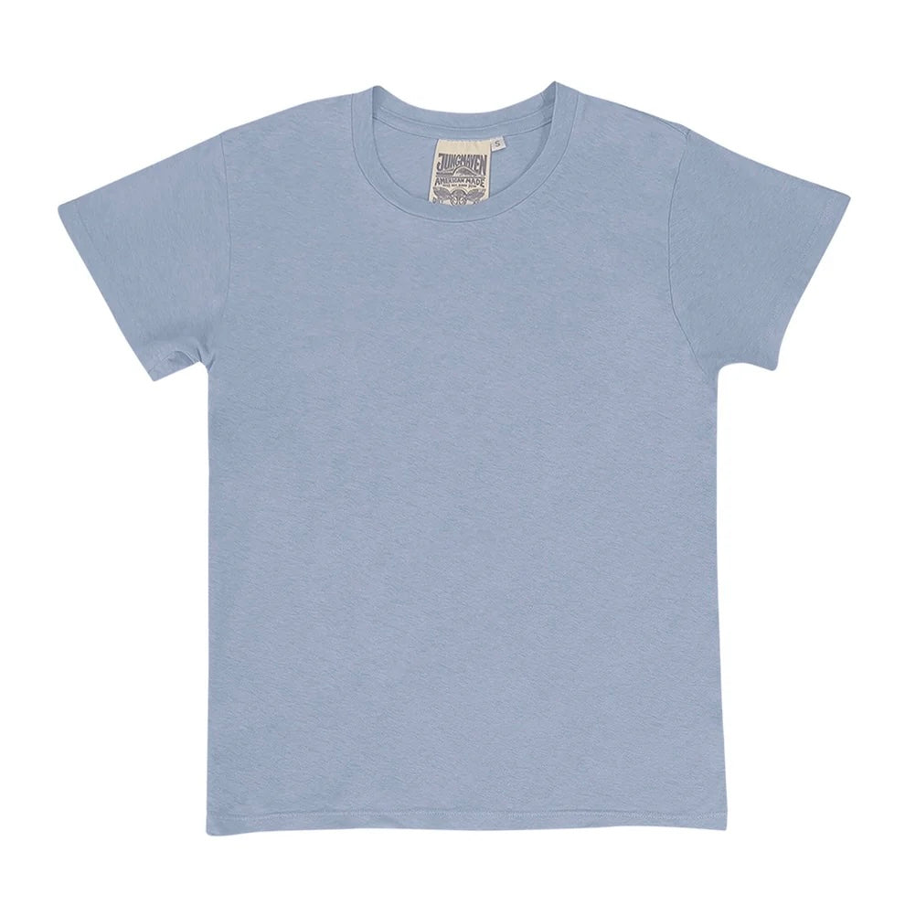 Jungmaven • Hemp & Organic Cotton Lorel Tee • Coastal Blue