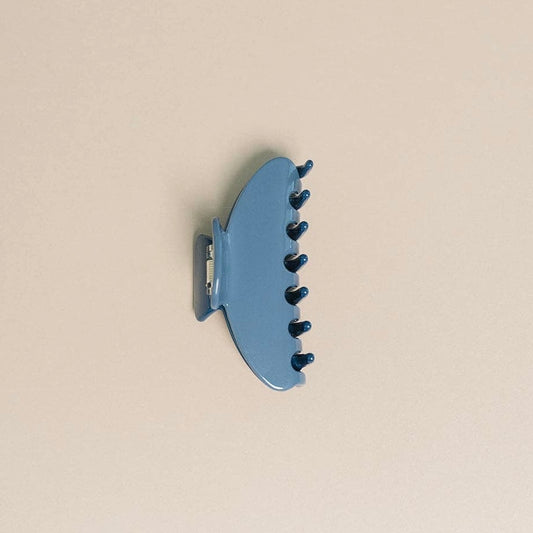 Nat + Noor • Medium Hair Claw Clip • Two Tone Sea Blue
